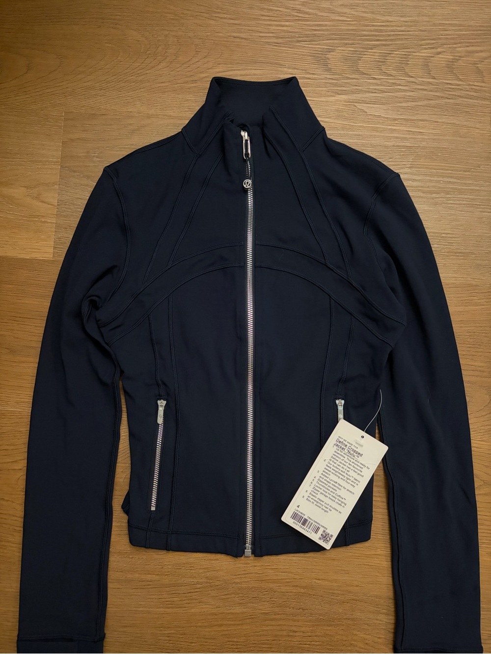 Lululemon Define Cropped Jacket NWT Navy 4
